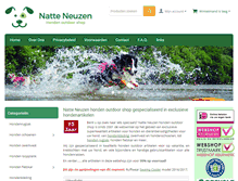 Tablet Screenshot of natteneuzen.nl